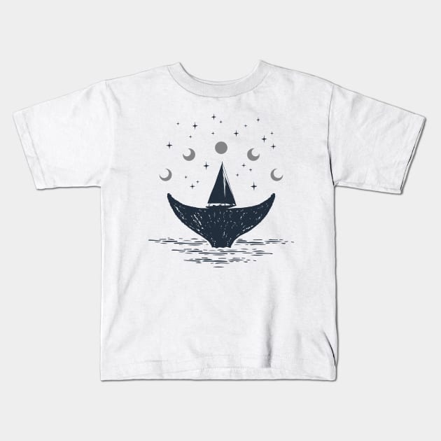 Just a drop in the ocean Kids T-Shirt by peggieprints